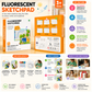 Fluorescent LED Sketchpad for Kids – Draw, Glow & Display!