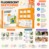 Fluorescent LED Sketchpad for Kids – Draw, Glow & Display!