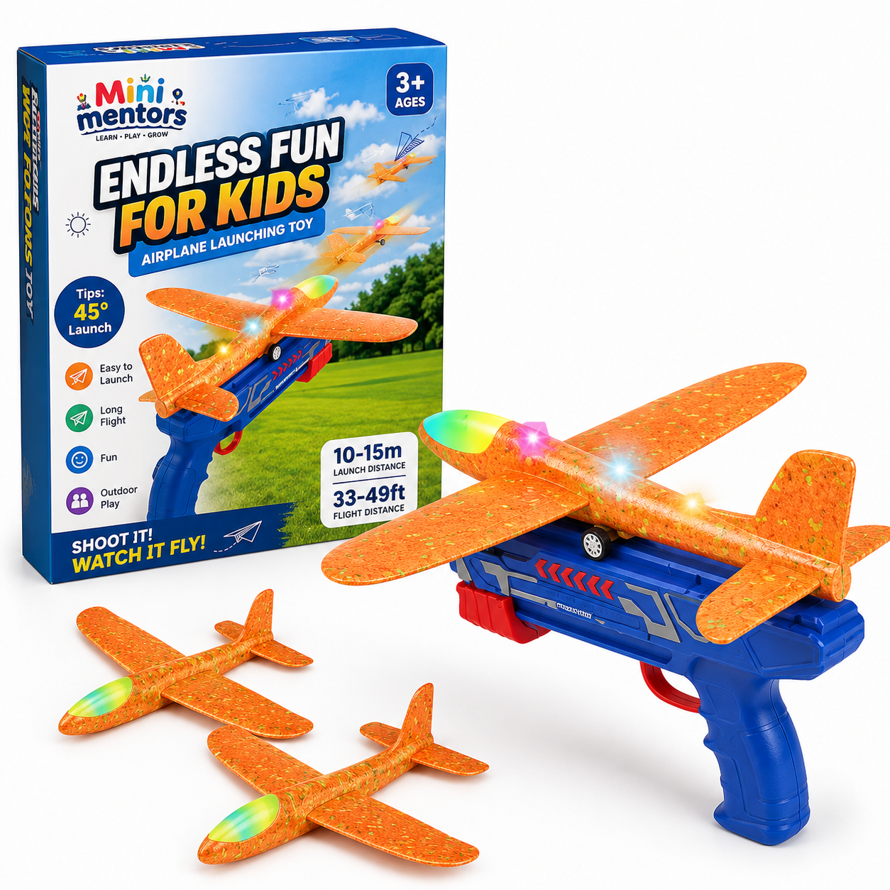 Catapult Airplane Launching Glider Gun